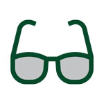 Glasses Colour Icon