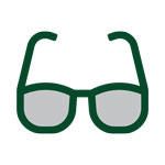 Glasses Colour Icon