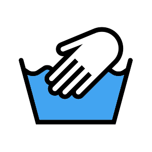 Handwash Only Icon