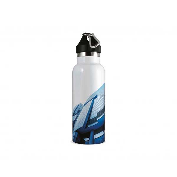 600ml Eevo-Sport Full Colour Sports Bottle - Standard Lid with Caribiner