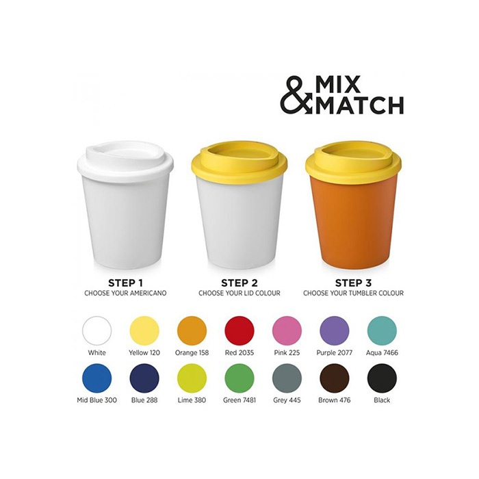 Americano® Espresso 250ml Tumbler - Mix & Match Colours