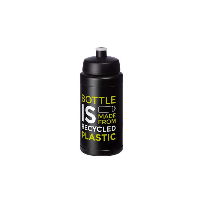 Black Baseline Plus® 500ml Recycled Sports Bottle