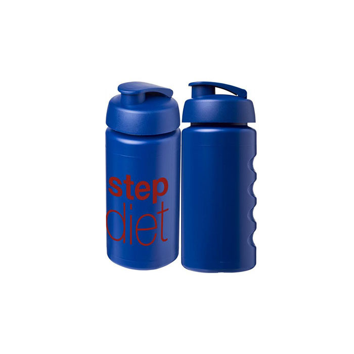 Blue Baseline Plus® Grip 500ml Sports Bottle with Flip Lid