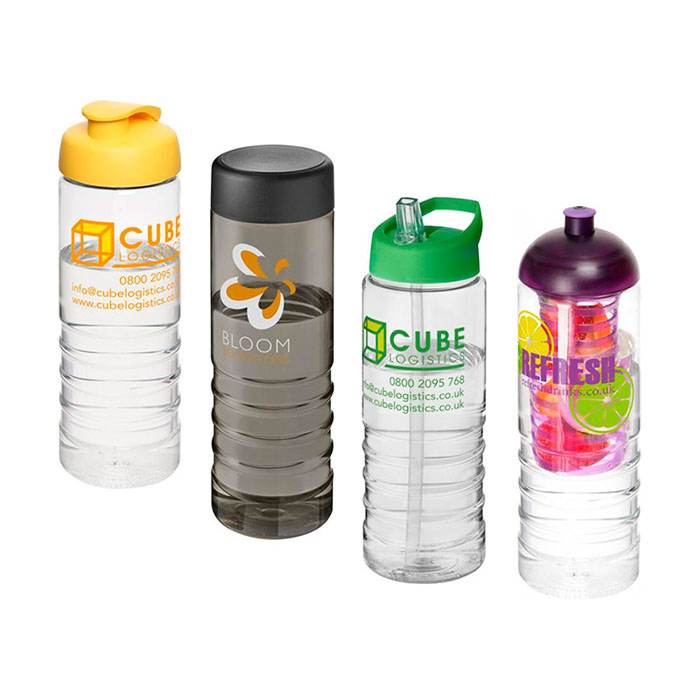 H2O Active Treble 750ml Sports Bottle