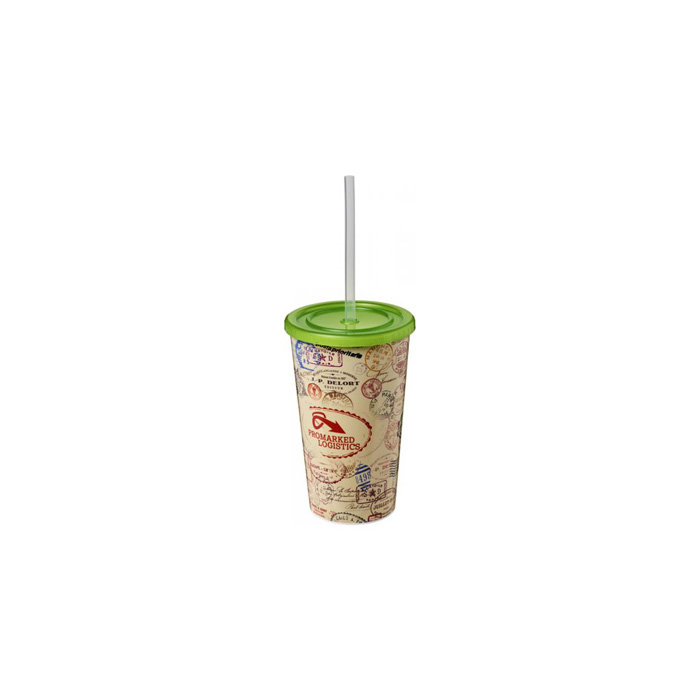 Lime Green Brite-Americano® 350ml Double-Walled Stadium Cup