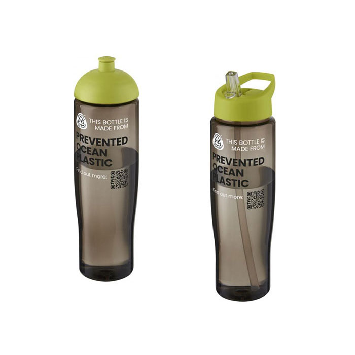 Lime Green H<sub>2</sub>O Active® Eco Tempo 700ml Sports Bottle