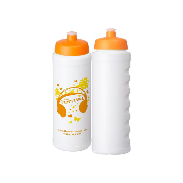 Orange Baseline Plus® Grip 750ml Sports Bottles with Orange Sports Lid