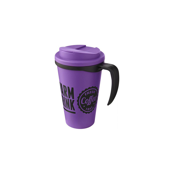 Purple Americano® Grande 250ml Mug with Spill-Proof Lid