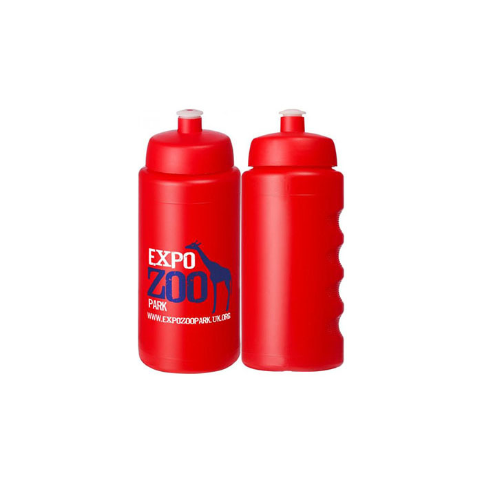 Red Baseline Plus® Grip 500ml Sports Bottle with Sports Lid
