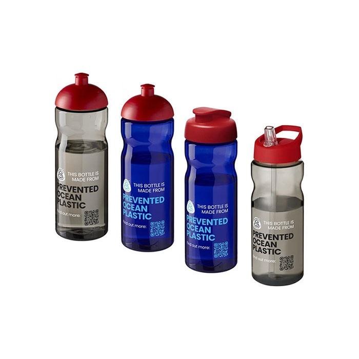 Red H<sub>2</sub>O Active® Eco Base 650ml Sports Bottle