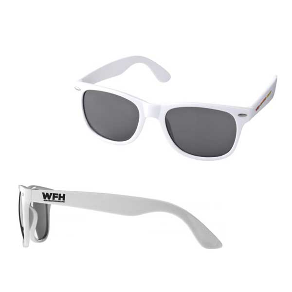 White Sun Ray Sunglasses